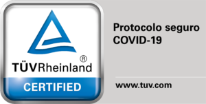 Logo certificado Protocolo seguro COVID-19